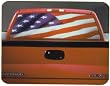 USA American Flag Rear Window Graphic