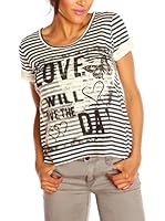 STRADA Camiseta Manga Corta Rose (Azul Oscuro)