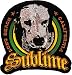 Sublime Music Band Patch - Lou Dog Name Logo
