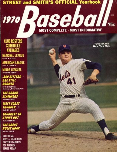 Tom Seaver Unsigned Baseball Magazine - 1970