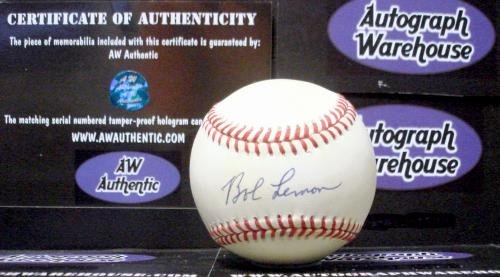 Bob Lemon Autographed/Hand Signed American League Baseball (Cleveland Indians)
