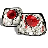 00-02 Hyundai Accent Euro Taillights - Chrome 
