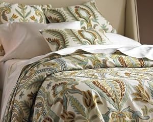 Renaissance Villa Multi Cotton Duck Standard Sham (20X26)