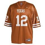 Nike Texas Longhorns #12 Burnt Orange Youth Replica Football Jersey