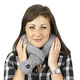 Vibrohug Neck Massager. Therapeutic, Calming Neck Massage Cushion