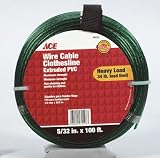 WELLINGTON 74123 ACE CLOTHSLINE WIRE 5/32 x 100'(PACK OF 6)