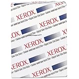 Xerox 3R11458 Digital Color elite Gloss Cover Stock, 80 lb, 8 1/2 x 11, White, 250 Sheets per Ream