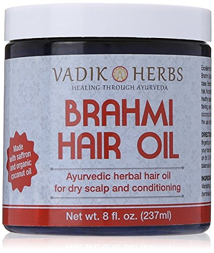 Brahmi Oil - Ayurvedic Hair Growth Oil - With Saffron