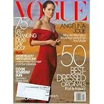 Vogue Magazine January 2007 - Angelina Jolie, LIfe Changing Ideas, Best Dressed Originals book cover