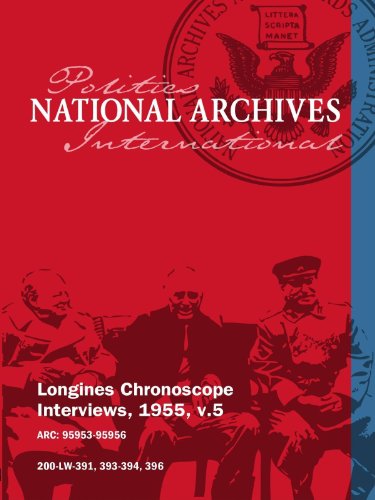 Longines Chronoscope Interviews, 1955, v.5: Senator Thomas Kuchel , Coleman Andrews movie