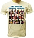 Life Is Full Of Choices T-shirt, Happy Hour T-shirts, Beer T-shirts