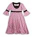 Girlfriends by Anita G - Girls Long Sleeve Dress, Pink