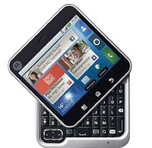 Motorola Flipout Unlocked GSM Quad-Band Android Phone with Bluetooth, Camera, QWERTY Keyboard and Wi-Fi - Unlocked Phone - US Warranty - Black