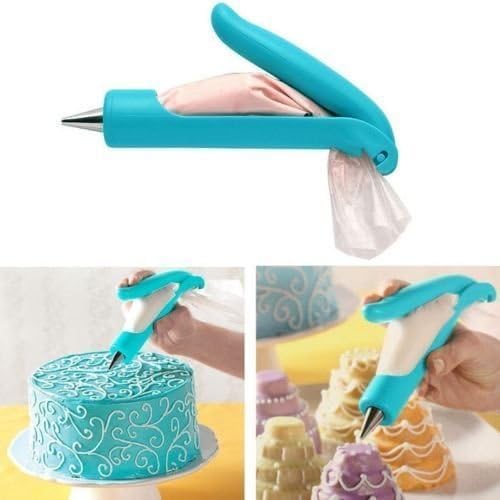 Icing Dispensers Cake Decorating Sets Pastry Icing Piping Bag Nozzle Tips Fondant Cake Sugar Craft Decorating Pen 1 Set