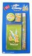 Disney Tinkerbell Tinker bell Study kit : 5 pcs School accessories