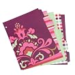 Wilson Jones WorkStyle Erasable-Tab Index Dividers, 5-Tab, Simply Posh Style, 5 Decorative Designs per Set, Multi-Color (W31605)