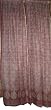Christmas Decor-2 Turkish Rose Printed Silk Sari Panels Drapes Curtains Window Treatment 84"length