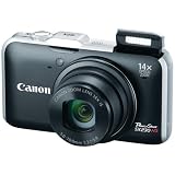 Canon PowerShot SX230HS 12.1 MP Digital Camera with HS SYSTEM and DIGIC 4 Image Processor, 14x optical zoom (Black)
