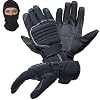Motorradhandschuhe PROANTI� Regen Winter Motorrad Handschuhe (Gr. XS-XXXL, schwarz)