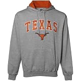 NCAA Texas Longhorns Gray Classic Twill Hoody Sweatshirt-