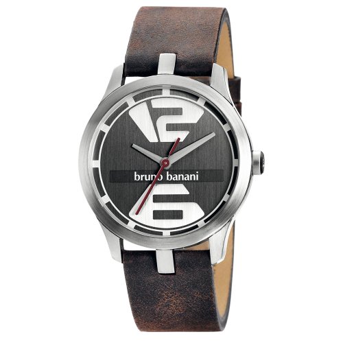 Bruno Banani Damen-Armbanduhr XL Neos Analog Leder BR21034 Preisvergleich