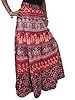 Womens Maxi Skirt Cotton Maroon Wrap Around Skirts Indian Clothing