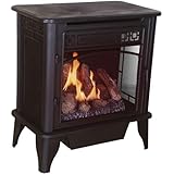 ProCom 26 in. Vent-Free Dual Black Natural Gas Fuel Stove