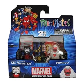  Marvel MiniMates 41: Variant Age of Apocalypse Mr. Sinister & Nimrod