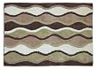 Park B.Smith Magic Plush Ripple 24 Inch by 40 Inch Bath Rug, Meadowood/Celadon