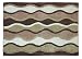 Park B.Smith Magic Plush Ripple 24 Inch by 40 Inch Bath Rug, Meadowood/Celadon