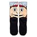 Rock'em Apparel Adult Unisex's NCAA Ohio State Buckeyes Brutus Mascot University Custom Athletic Crew Socks, X-Large, Silver, L/XL RE-OSU002