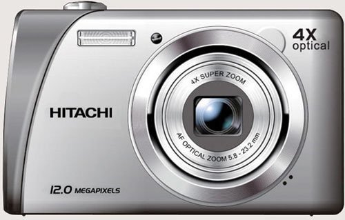 HITACHI デジタルカメラ HDC-1241 約1200万画素CCDセンサー搭載  デジカメ
