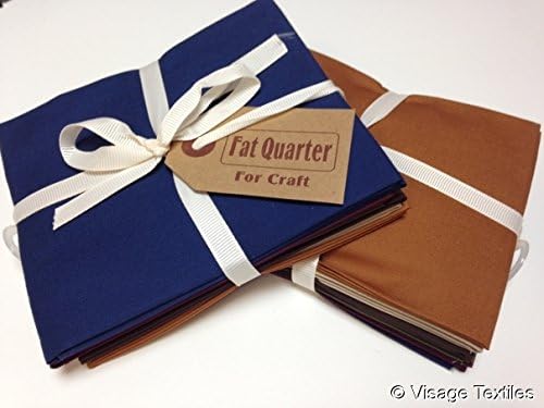 Craft Cotton Company Q1691 Cotton Autumn Quilting Fat Quarter 6 Piece Bundle
