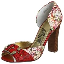 Naughty Monkey Women's Scribble Dibble Pump