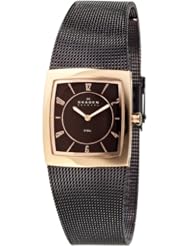 Skagen Brown Steel Mesh Womens Watch 563Xsrm