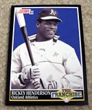 1991 Score Rickey Henderson # 857 MLB Baseball The Franchise Card