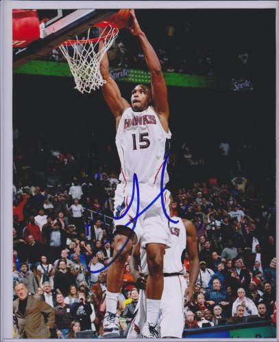 AL HORFORD SIGNED AUTOGRAPHED 8X10 PHOTOGRAPH ATLANTA HAWKS COA