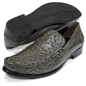 Mezlan 'Cannes' Moc Toe Loafers Mens - Grey by Mezlan