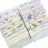 100% Cotton Handkerchief Gauze Muslin Square 30pcs