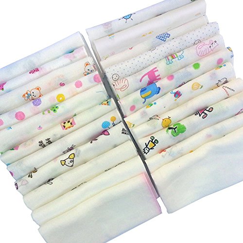 100% cotton handkerchief gauze muslin square 30pcs