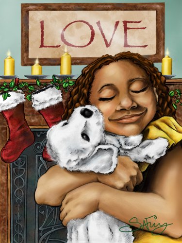 Fuzzy Hug Holiday Card Pack On Sale