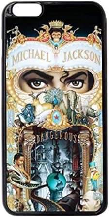 Michael Jackson Dangerous Poster Image Design Hard Back Case cover skin for Apple Iphone 6 Plus 5.5" inches