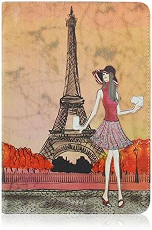 OMSAI Universal Folio Case for 7" Tablet Slim Fit Paris Style Case Fit for All Tablets 7" Including iPad Mini, Samsung, Huawei, Lenovo