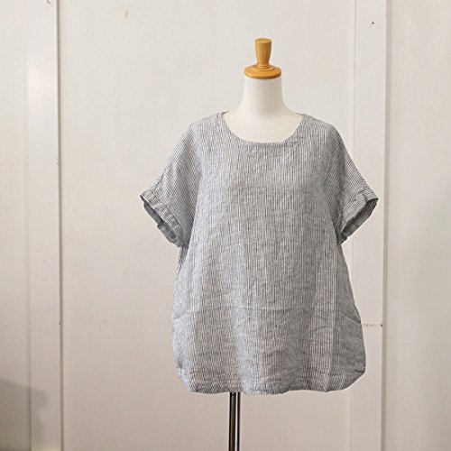 (サンバレー) SUNVALLEY 後ろ開きゆったりシルエット半袖プルオーバー