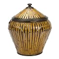 Bamboo Basket with Lid - Large