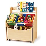 Tot Tutors TB816 Store-All Unit, Natural Finish