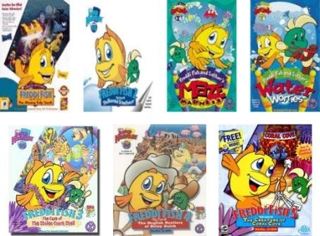 Freddi Fish 7 Game Collection