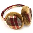 Winter Ski Fuzzy Earmuff Ear Warmer Adjustable Brown