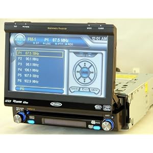 Jensen Vm9312 7-Inch Motorized Touch Screen Multimedia Receiver