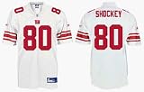Jeremy Shockey New York Giants #80 Authentic Reebok NFL Football Jersey (White)